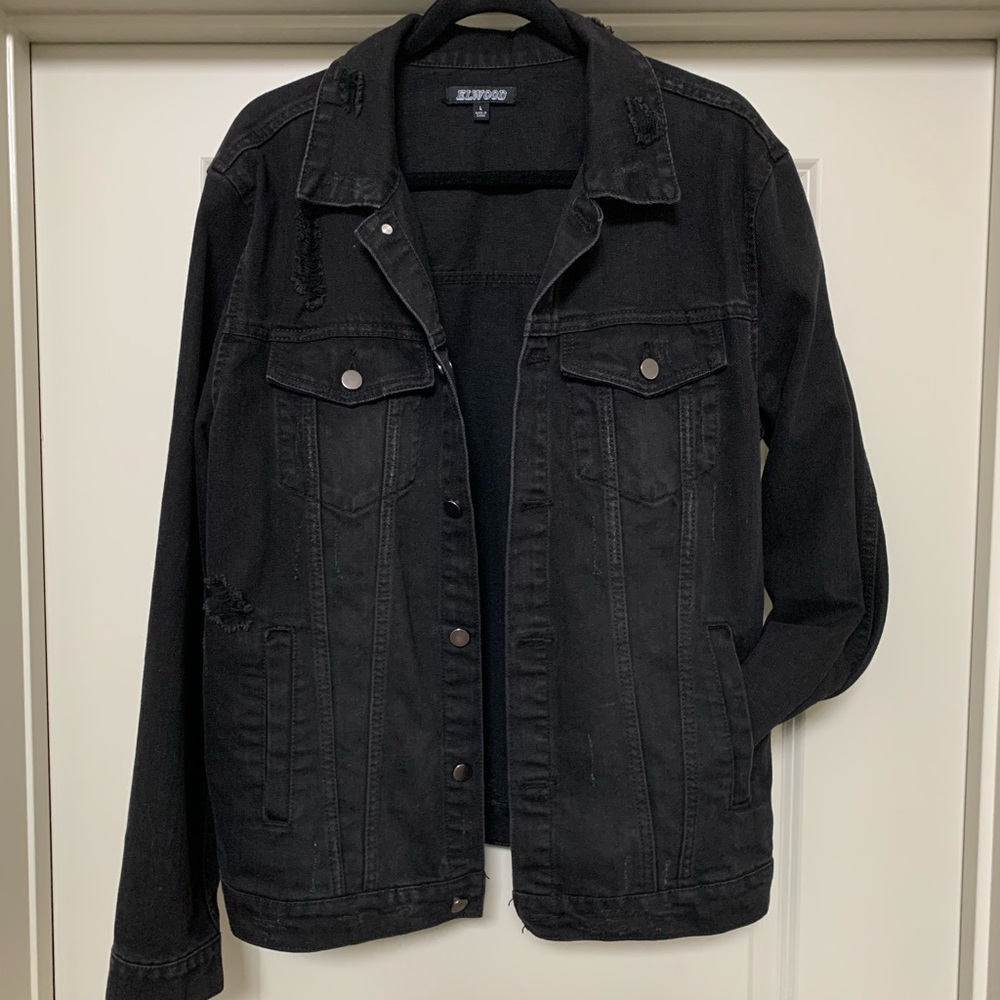 Men’s Black Jean Jacket